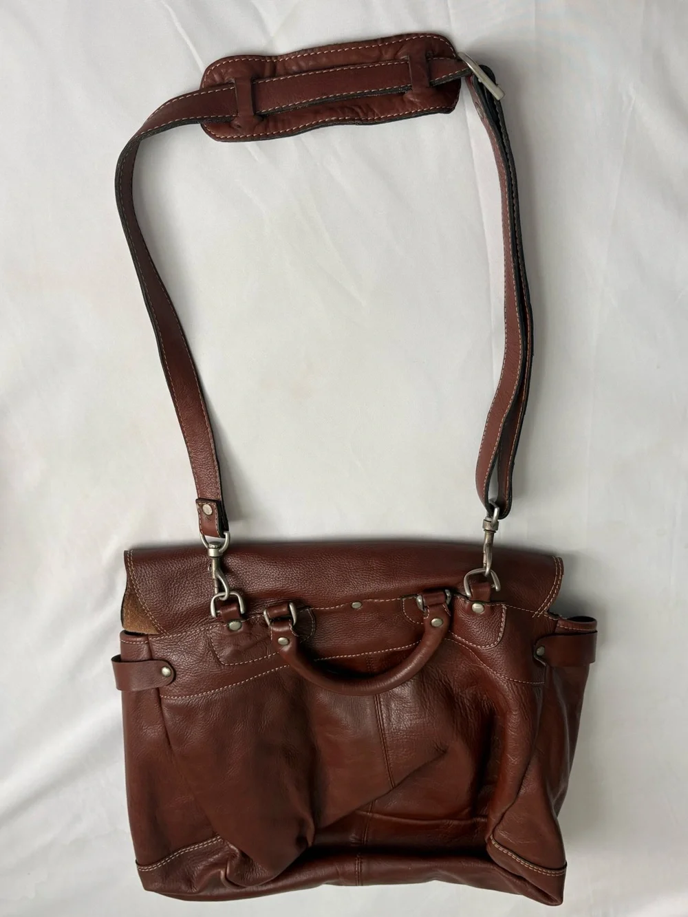 J.Peterman”Counterfeit“ Messenger Bag by East West.